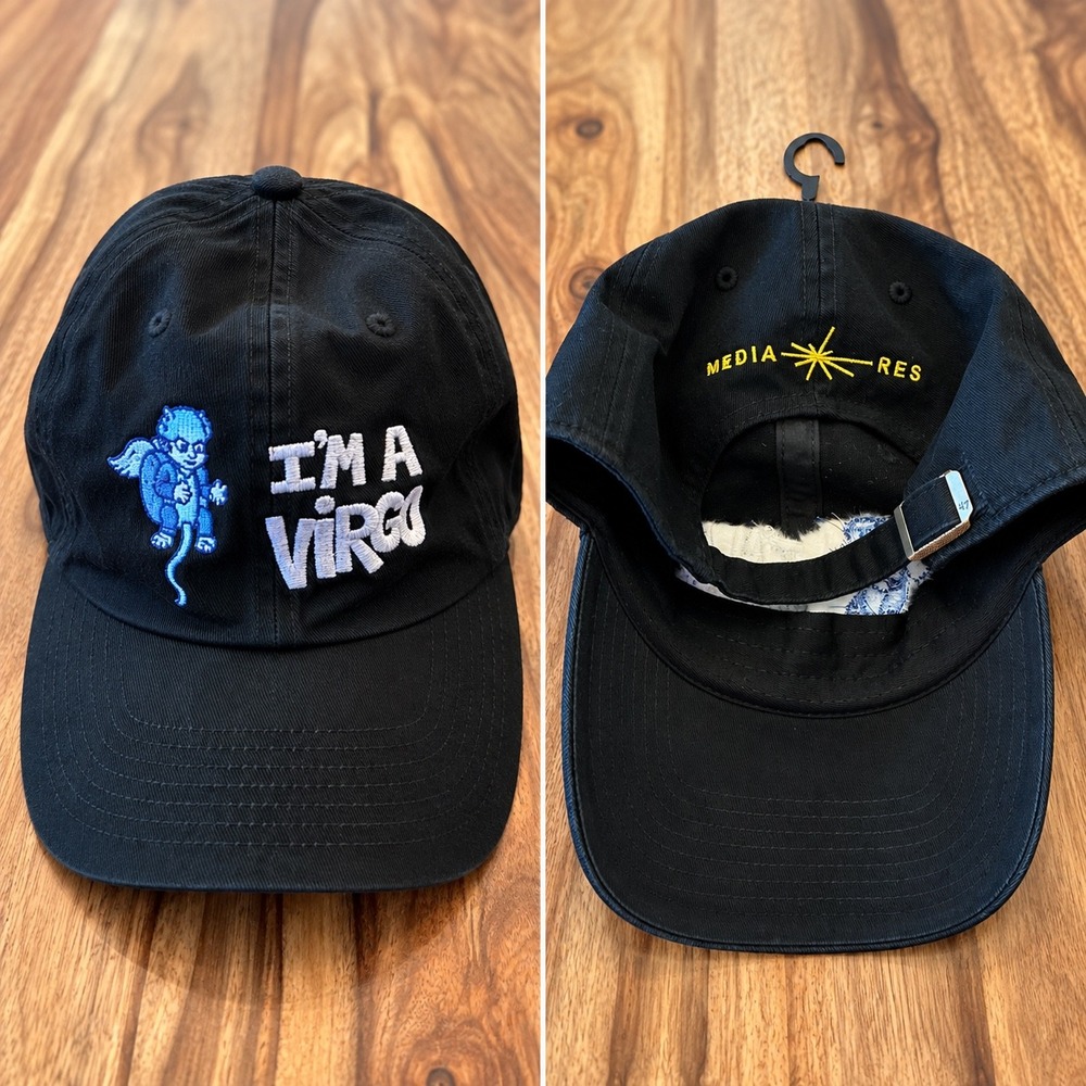 I'm a Virgo TV Show Production Camera Crew Hat '47 Brand Media Res Black OSFA